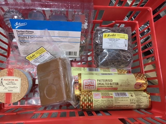 Panier de produits français dont la fleur de sel