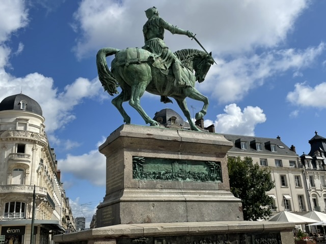 Statue de Jeanne d'Arc à Orléans