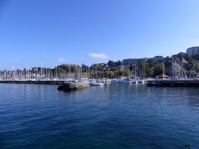 Lac de Thonon-les-Bains en Haute-Savoie