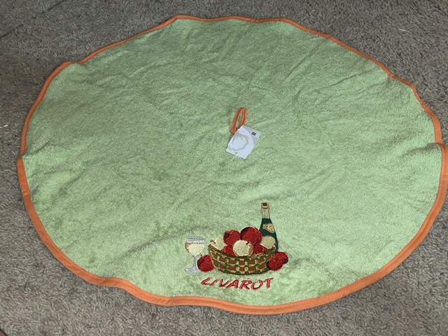 Essuie-main avec un dessin de fromage Livarpt