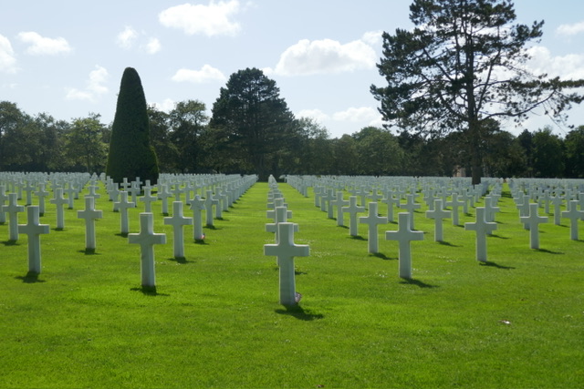 Croix au cimetière américain