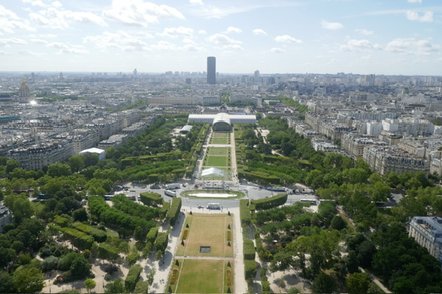 Vue de la Tour Montparnasse de la Tour Eiffel