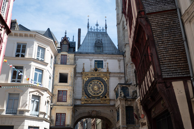 Photo du Gros Horloge à Rouen
