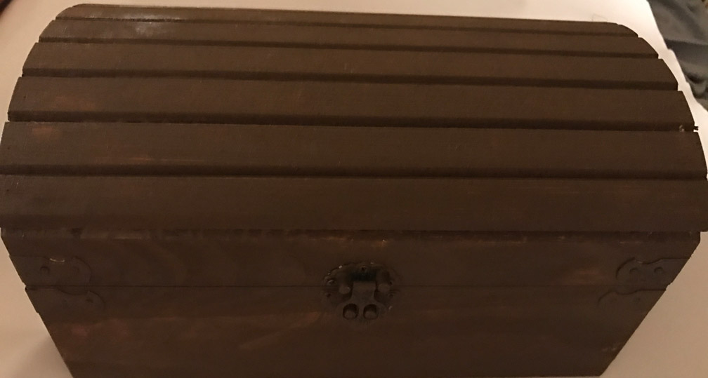 Le coffre au trèsor, fermé