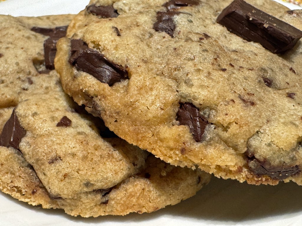 2 cookies en gros-plan