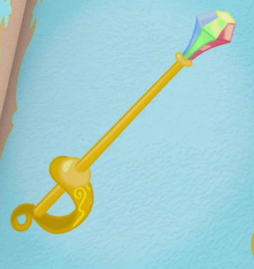 La Baguette Arc-en-Ciel de l'émission Jake et les Pirates du Pays imaginaire