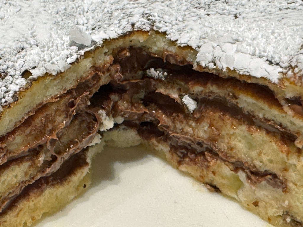 Gâteau découpé