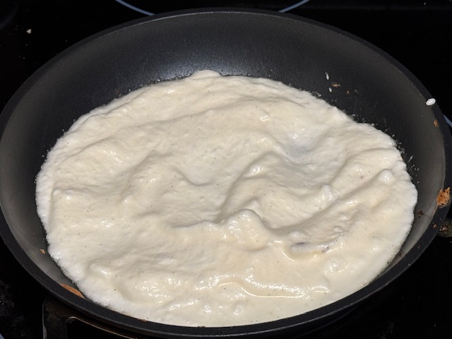 2e fois pâte versée