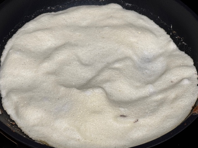 2e fois crêpe prête