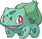 Dessin du Pokémon dit Bulbizarre