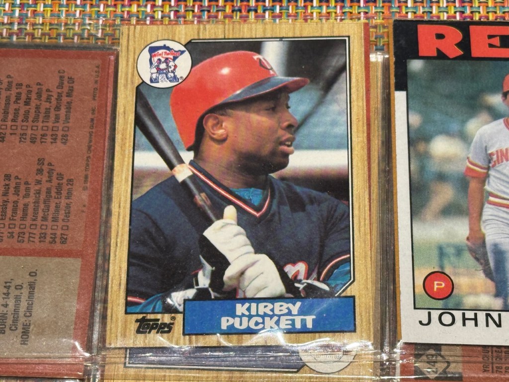 Photo de Kirby Puckett avec son nom