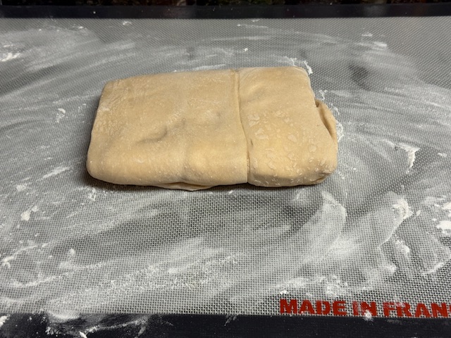 Pâte sortie pour étaler