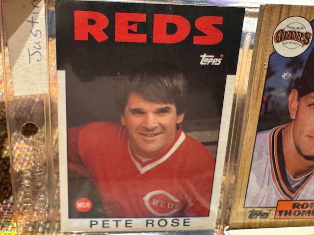 Photo de Pete Rose avec son nom