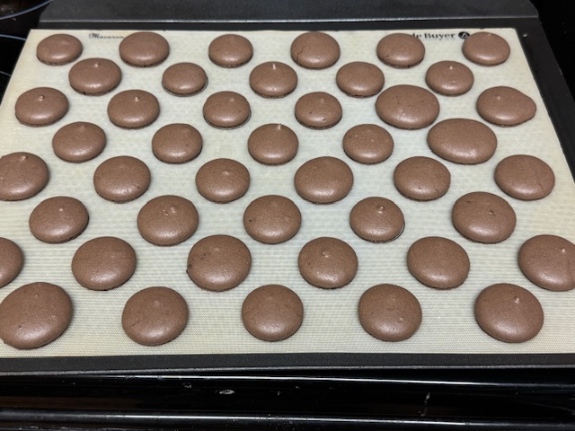 Premier lot sorti du four