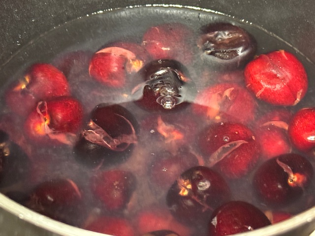 Premières bulles dans la casserole