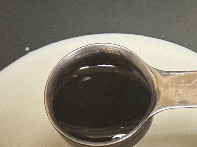 Cuillère à soupe de pâte de vanille