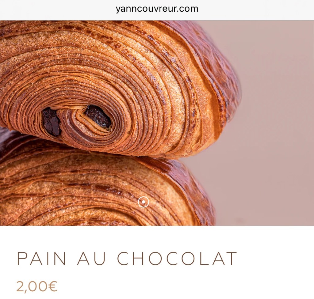 Pain au chocolat à 2 €