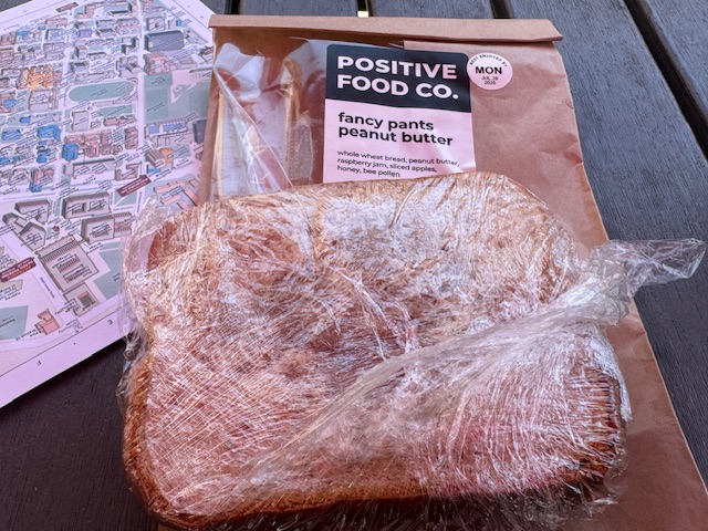 Photo du sandwich, emballé en plastique