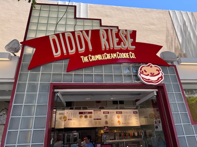 Extérieur de la pâtisserie Diddy Riese