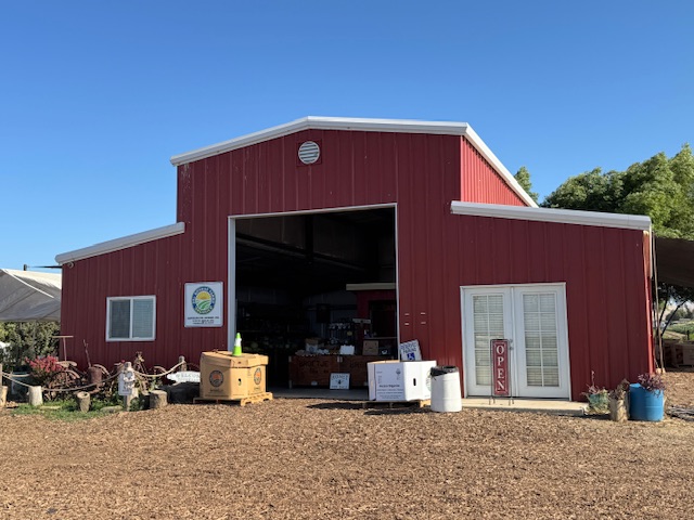 La grange de la ferme Del Bosque