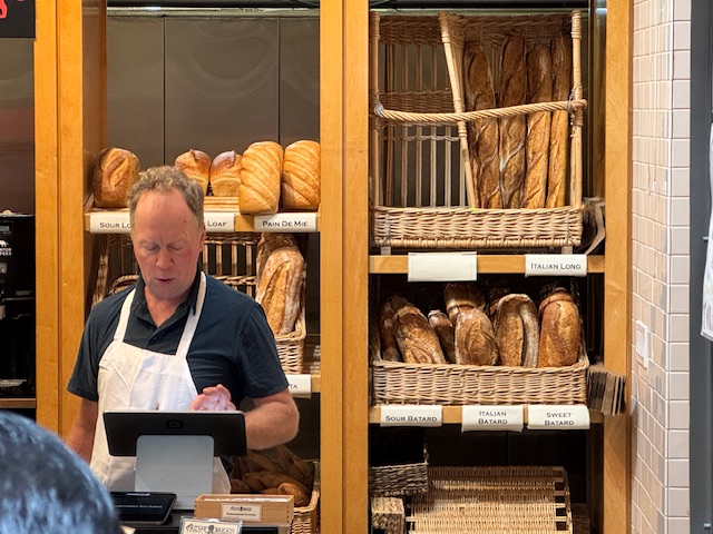 Boulangerie et caissier
