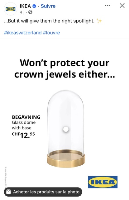 C'est un dôme en verre dit Begavning ; du suédois pour « talent »