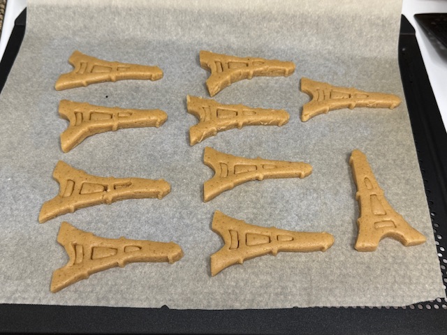 Biscuits prêts à enfourner 