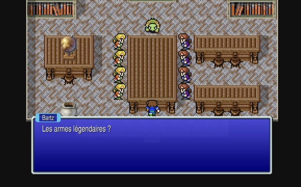 Bartz : Les armes légendaires ?