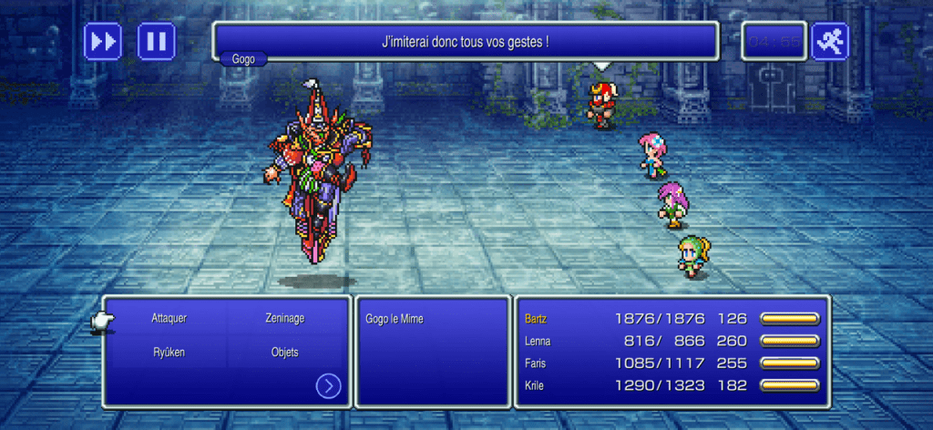 Gogo : J'imiterai donc tous vos gestes !