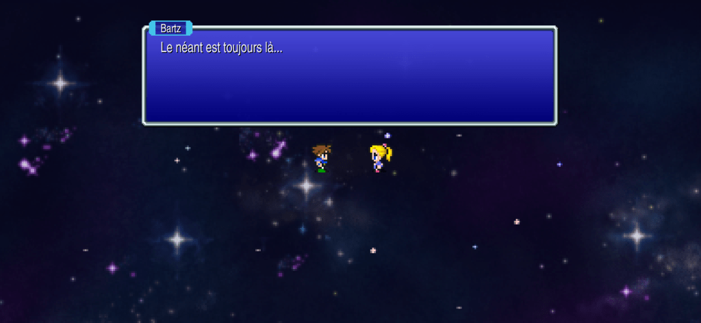 Bartz : « Le néant est toujours là »