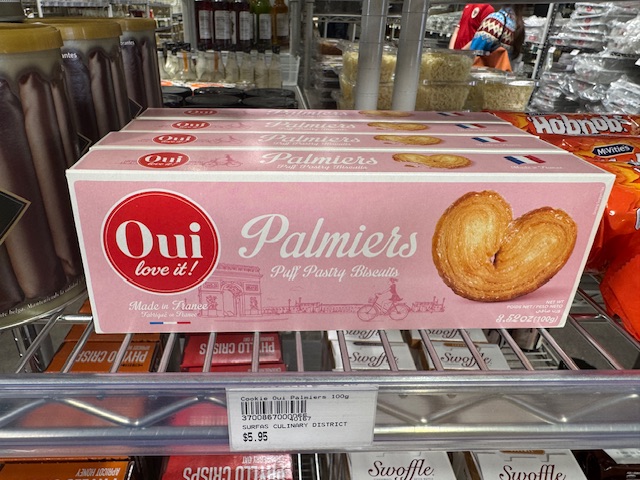 Boîte de palmiers