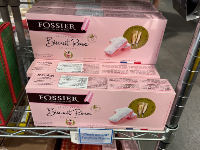 Boîtes des biscuits roses « classiques »