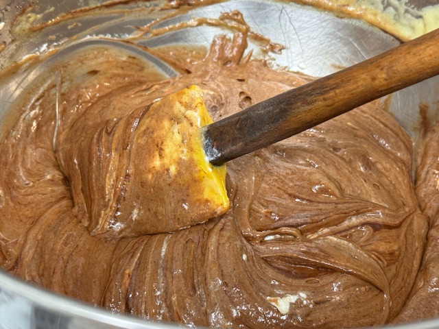 Mousse bien homogène