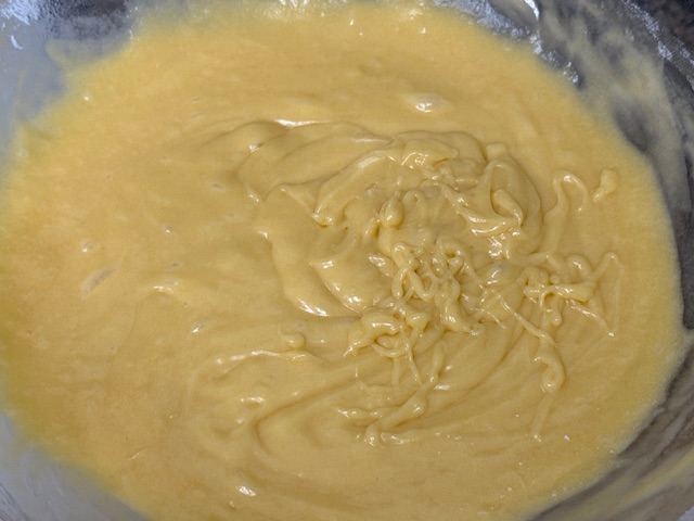 Pâte bien homogène 