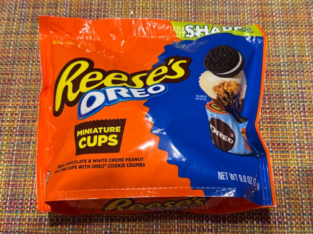 Sac de bonbons chocolat-lait-cacahuète Reese's au goût d'Oreo