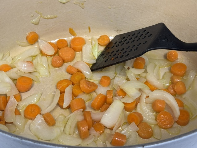 Légumes un peu cuits après cinq minutes