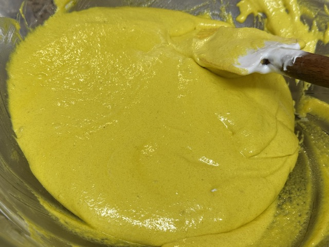 Pâte à macarons homogène et prête à pocher