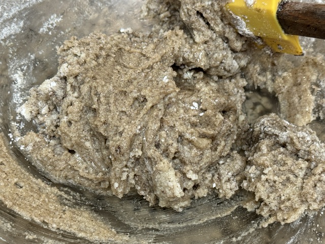 Ingredients secs pour des coques à la vanille