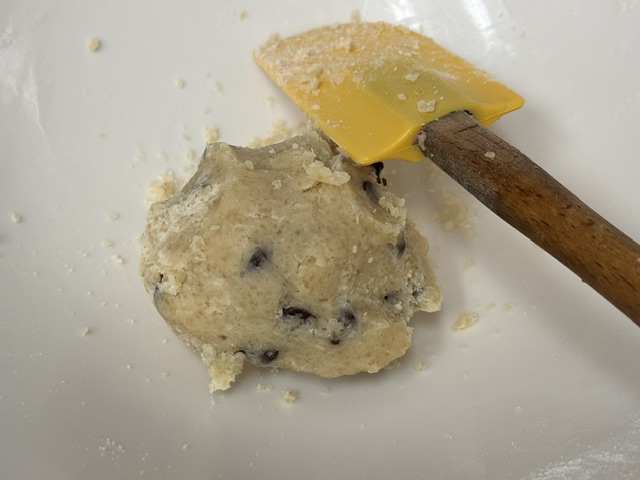 Boule de pâte bien homogène