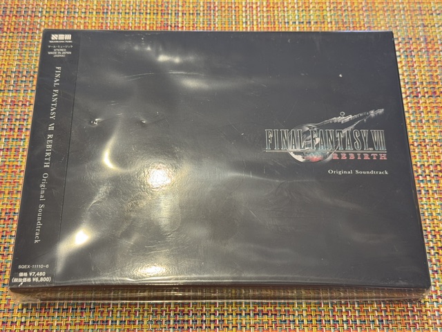 Couverture de la BO de FF7 Rebirth