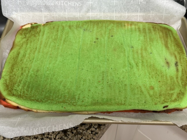 Gâteau déballé