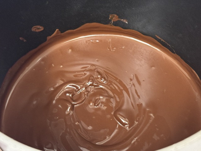 Chocolat fondu dans la casserole